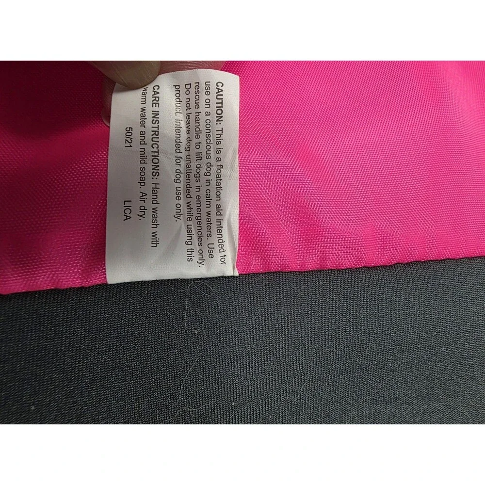 Outward Hound Granby Pink Splash Dog Life Jacket Small